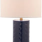 Safavieh Roxanne 26-Inch H Table Lamp Set Of 2 - Navy | Table Lamps | Modishstore - 3