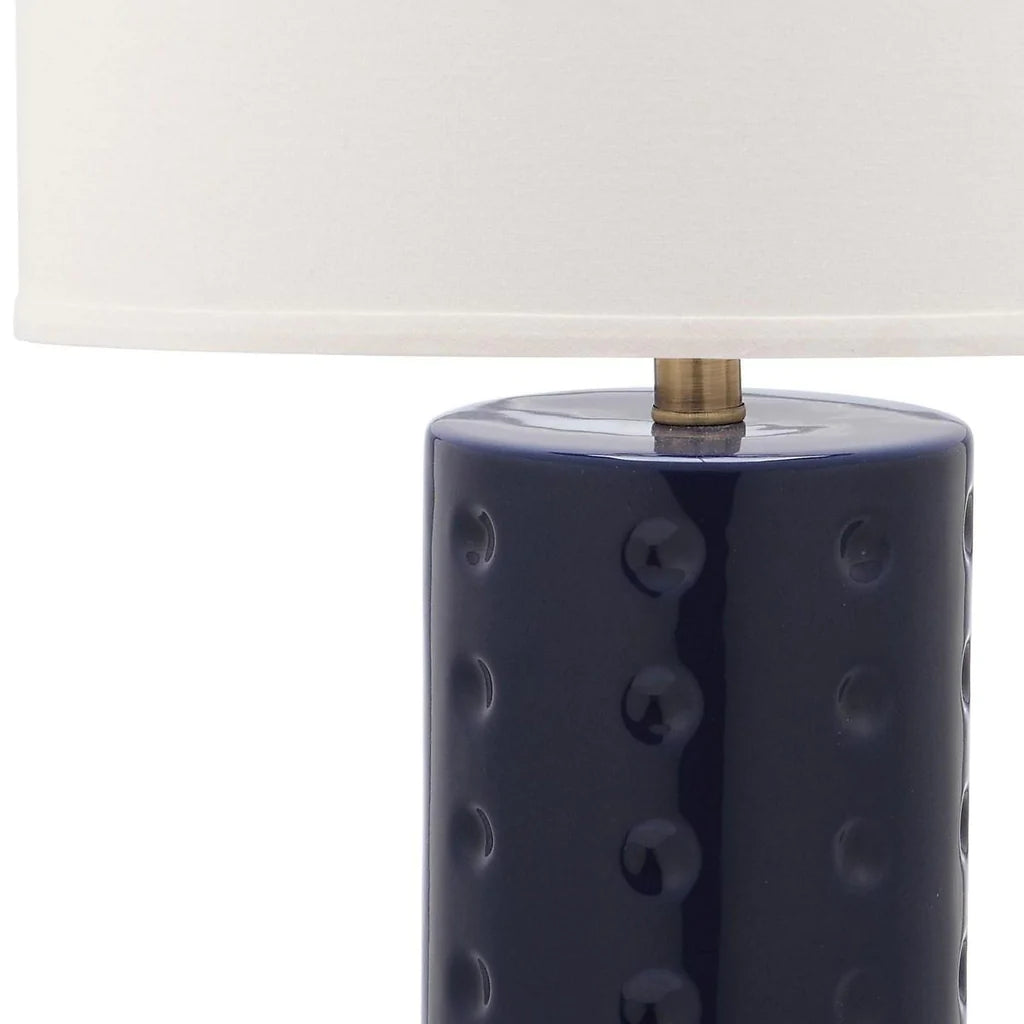 Safavieh Roxanne 26-Inch H Table Lamp Set Of 2 - Navy | Table Lamps | Modishstore - 2