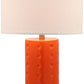 Safavieh Roxanne 26-Inch H Table Lamp Set Of 2 - Orange | Table Lamps | Modishstore - 2