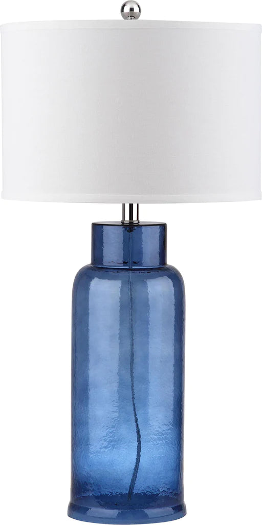 Safavieh Bottle 29-Inch H Glass Table Lamp Set Of 2 - Blue | Table Lamps | Modishstore - 3