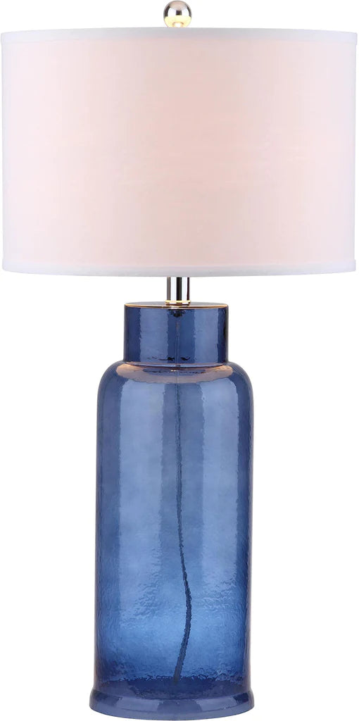 Safavieh Bottle 29-Inch H Glass Table Lamp Set Of 2 - Blue | Table Lamps | Modishstore - 2