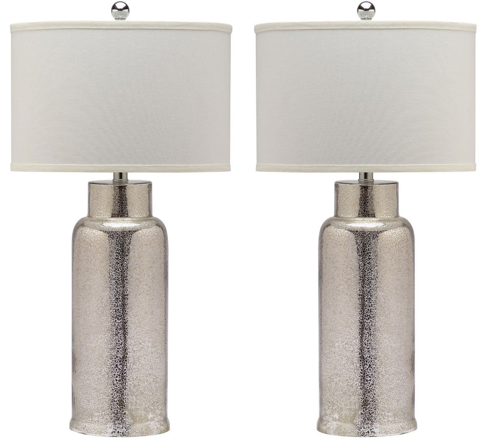 Safavieh Bottle 29-Inch H Glass Table Lamp Set Of 2 - Ivory | Table Lamps | Modishstore - 2