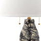 Safavieh Color Swirls 28-Inch H Glass Table Lamp Set Of 2 - Black | Table Lamps | Modishstore - 3