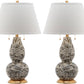 Safavieh Color Swirls 28-Inch H Glass Table Lamp Set Of 2 - Gery | Table Lamps | Modishstore - 2