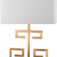 Safavieh Greek Key 25-Inch H Table Lamp Set Of 2 - Gold | Table Lamps | Modishstore - 3