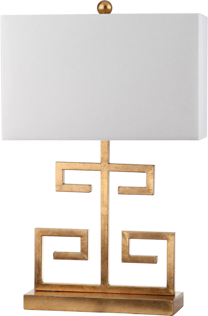 Safavieh Greek Key 25-Inch H Table Lamp Set Of 2 - Gold | Table Lamps | Modishstore - 3
