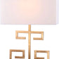 Safavieh Greek Key 25-Inch H Table Lamp Set Of 2 - Gold | Table Lamps | Modishstore - 2