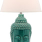 Safavieh Serenity 31-Inch H Buddha Table Lamp Set Of 2 - Blue | Table Lamps | Modishstore - 3