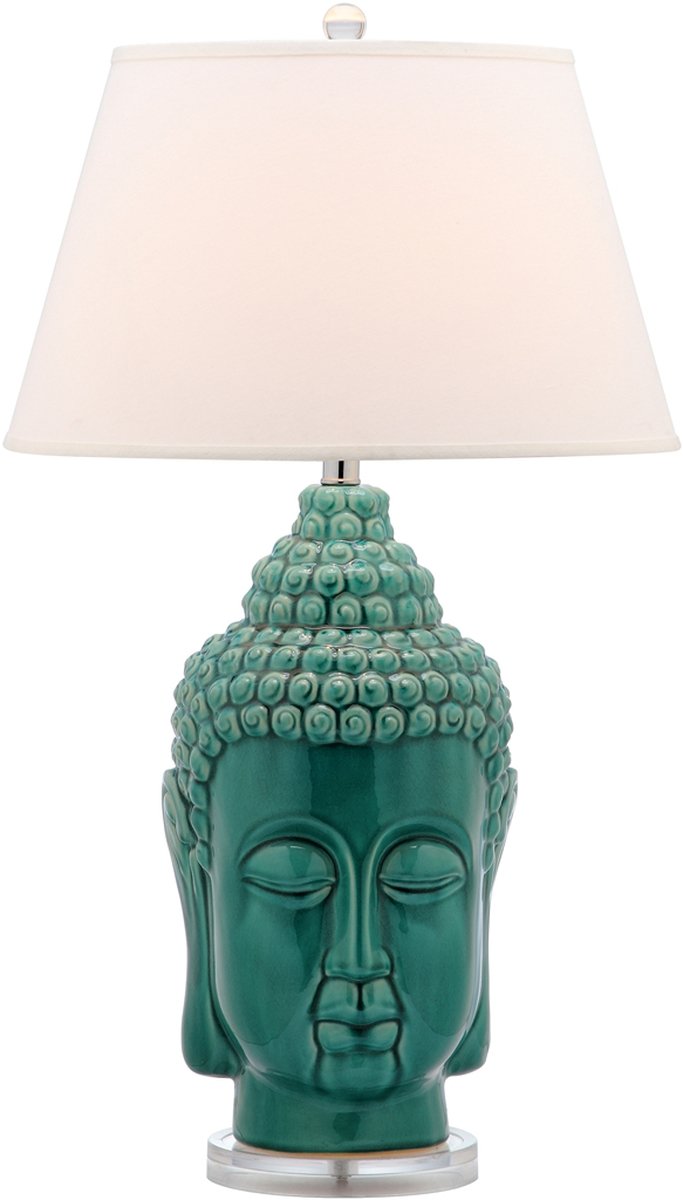 Safavieh Serenity 31-Inch H Buddha Table Lamp Set Of 2 - Blue | Table Lamps | Modishstore - 3