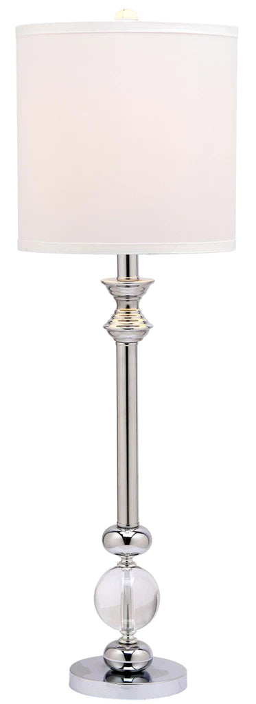 Safavieh Erica 31-Inch H Crystal Candlestick Lamp Set Of 2 - Clear | Table Lamps | Modishstore - 3