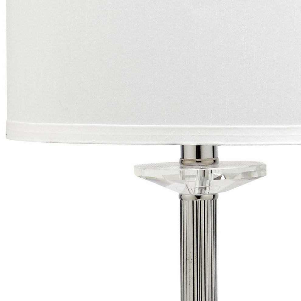 Safavieh Marla 31-Inch H Crystal Candlestick Lamp Set Of 2 - Clear | Table Lamps | Modishstore - 3