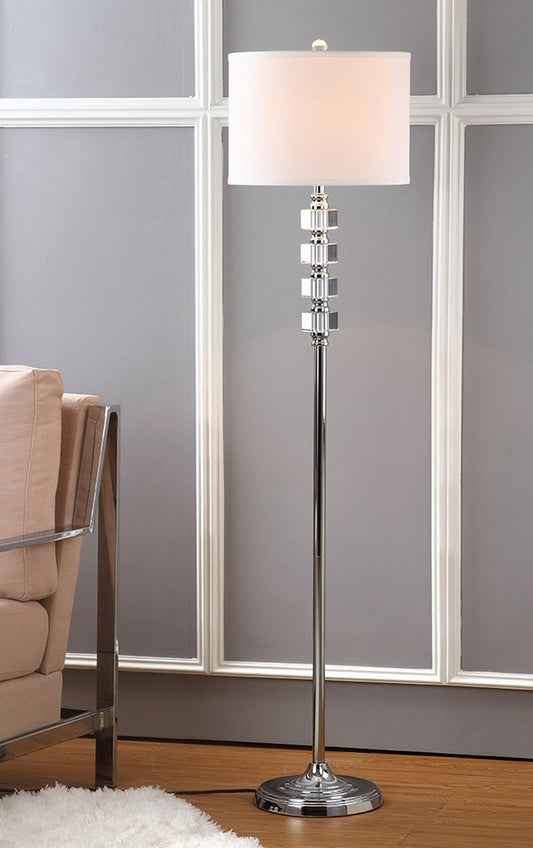 Safavieh Lombard 60-Inch H Street Floor Lamp - Clear | Floor Lamps | Modishstore