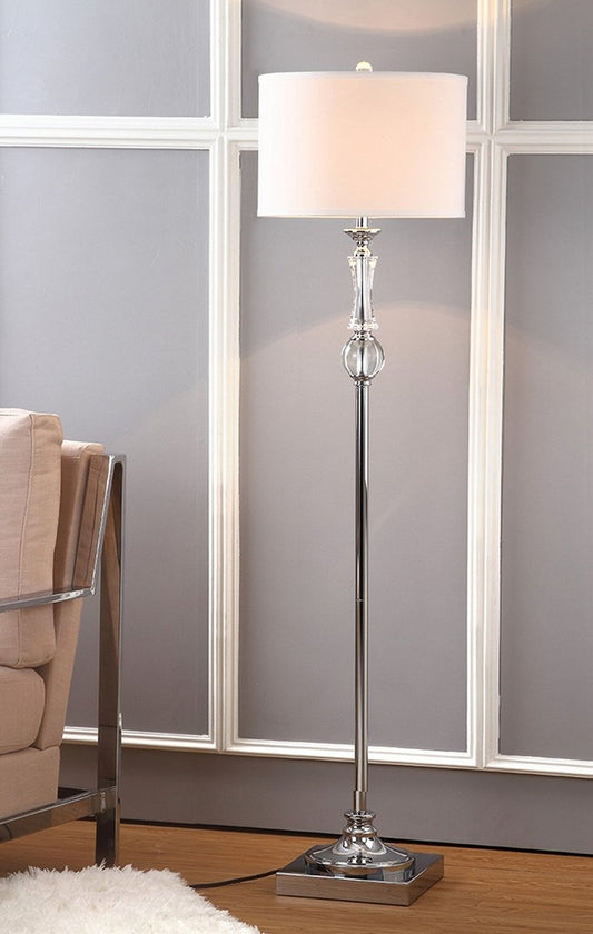 Safavieh Canterbury 60-Inch H Floor Lamp - Clear | Floor Lamps | Modishstore