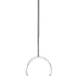 Safavieh Debonair 3 Light Chrome Ring 18 Inch Dia Drum Adjustable Pendant - Chrome | Pendant Lamps | Modishstore - 2