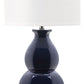 Safavieh Jinuper 30-Inch H Navy Table Lamp - Navy | Table Lamps | Modishstore - 2