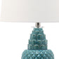 Safavieh Blakely 28-Inch H Teal Table Lamp Set Of 2 - Blue | Table Lamps | Modishstore - 3