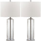Safavieh Grant 29-Inch H Table Lamp Set Of 2 - Clear | Table Lamps | Modishstore - 2