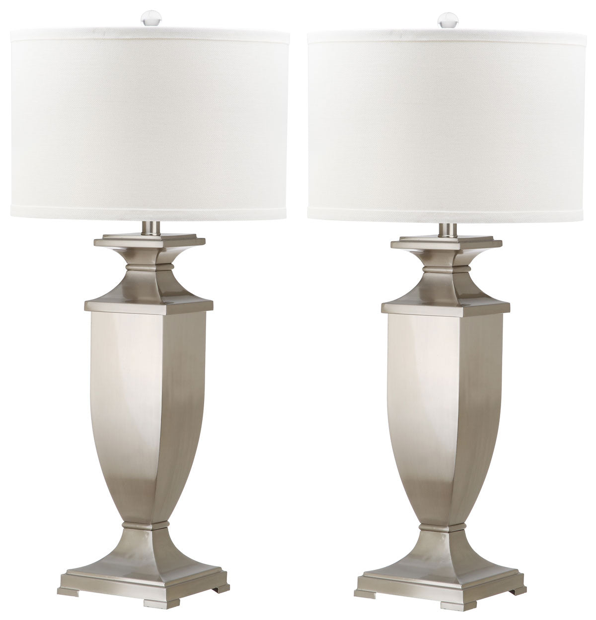 Safavieh Ambler 31.5-Inch H Table Lamp Set Of 2 - Nickel | Table Lamps | Modishstore - 2