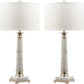 Safavieh Colleen 31-Inch H Table Lamp Set Of 2 - White Marble | Table Lamps | Modishstore - 2