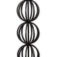 Safavieh Suzie 58.25-Inch H Sphere Floor Lamp - Black | Floor Lamps | Modishstore - 2