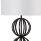 Safavieh Suzie 58.25-Inch H Sphere Floor Lamp - Black | Floor Lamps | Modishstore - 3