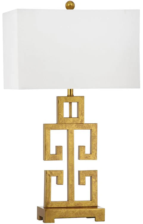 Safavieh Greek 29-Inch H Key Table Lamp Set Of 2 - Antique Gold | Table Lamps | Modishstore - 4
