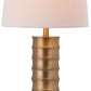 Safavieh Linus 28.5-Inch H Brass Column Table Lamp Set Of 2 - Gold | Table Lamps | Modishstore - 2