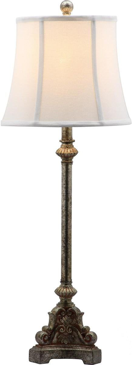 Safavieh Rimini 33.5-Inch H Console Table Lamp Set Of 2 - Antique Silver | Table Lamps | Modishstore - 3