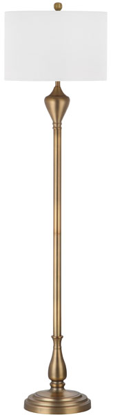 Safavieh Xenia 60.5-Inch H Floor Lamp - Gold | Floor Lamps | Modishstore - 2