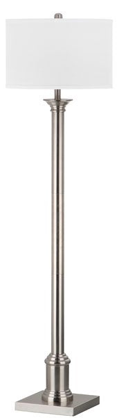 Safavieh Livia 60-Inch H Floor Lamp - Nickel | Floor Lamps | Modishstore - 2