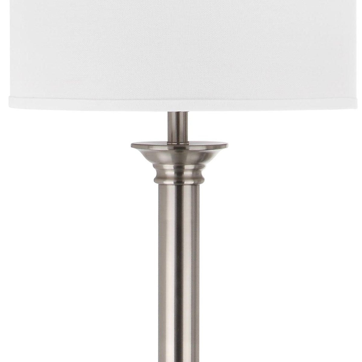 Safavieh Livia 60-Inch H Floor Lamp - Nickel | Floor Lamps | Modishstore - 3