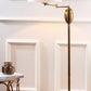 Safavieh Antonia 60-Inch H Floor Lamp - Gold | Floor Lamps | Modishstore