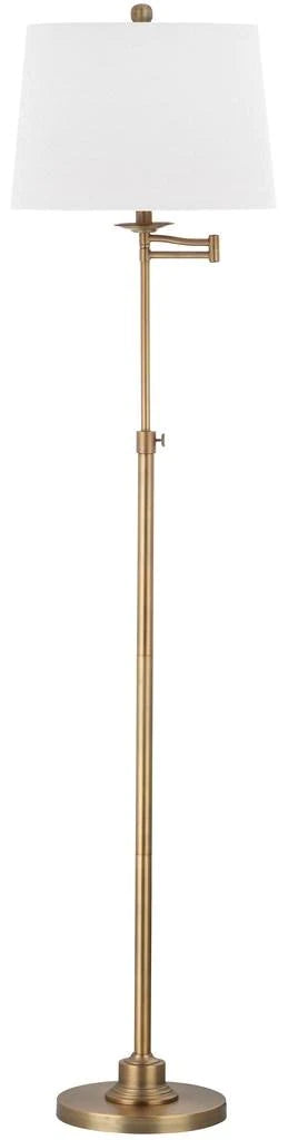 Safavieh Nadia 64.25-Inch H Adjustable Floor Lamp - Gold | Floor Lamps | Modishstore - 3