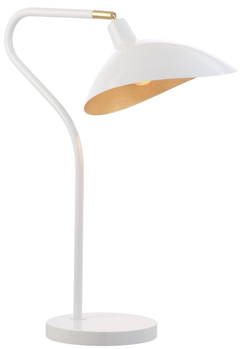 Safavieh Giselle 30-Inch H Adjustable Table Lamp - White | Table Lamps | Modishstore - 3