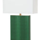 Safavieh Joyce 27.75-Inch H Faux Snakeskin Table Lamp Set Of 2 - Dark Green | Table Lamps | Modishstore - 2
