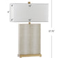 Safavieh Joyce 27.75-Inch H Table Lamp Set Of 2 - Cream | Table Lamps | Modishstore - 2