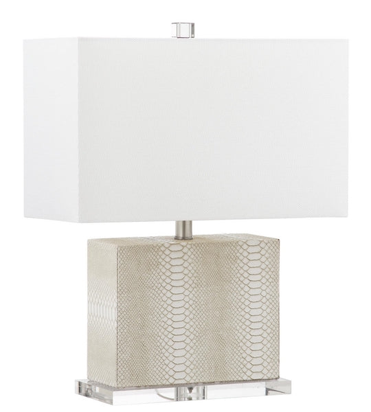 Safavieh Delia 20.5-Inch H Table Lamp - Cream | Table Lamps | Modishstore - 2