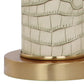 Safavieh Ollie 31.5-Inch H Faux Alligator Table Lamp Set Of 2 - Cream | Table Lamps | Modishstore - 5