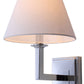 Safavieh Pauline Chrome 14.5-Inch H Wall Sconce Set Of 2 - Chrome | Sconces | Modishstore - 2