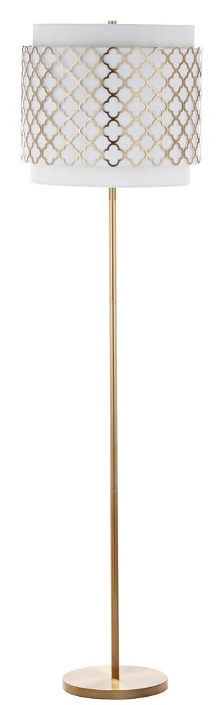Safavieh Priscilla 61.5-Inch H Floor Lamp - Gold | Floor Lamps | Modishstore - 2