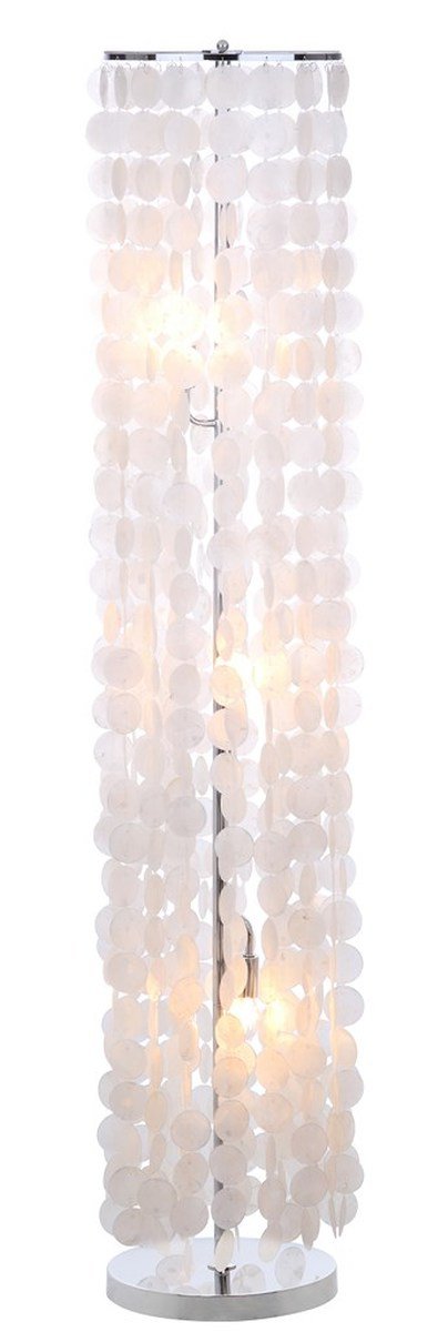 Safavieh Illumina 3 Light Capiz 60-Inch H Floor Lamp - White | Floor Lamps | Modishstore - 3