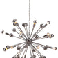 Safavieh Starburst Sputnik 20 Light Chrome 31-Inch Dia Pendant - Chrome | Chandeliers | Modishstore - 3