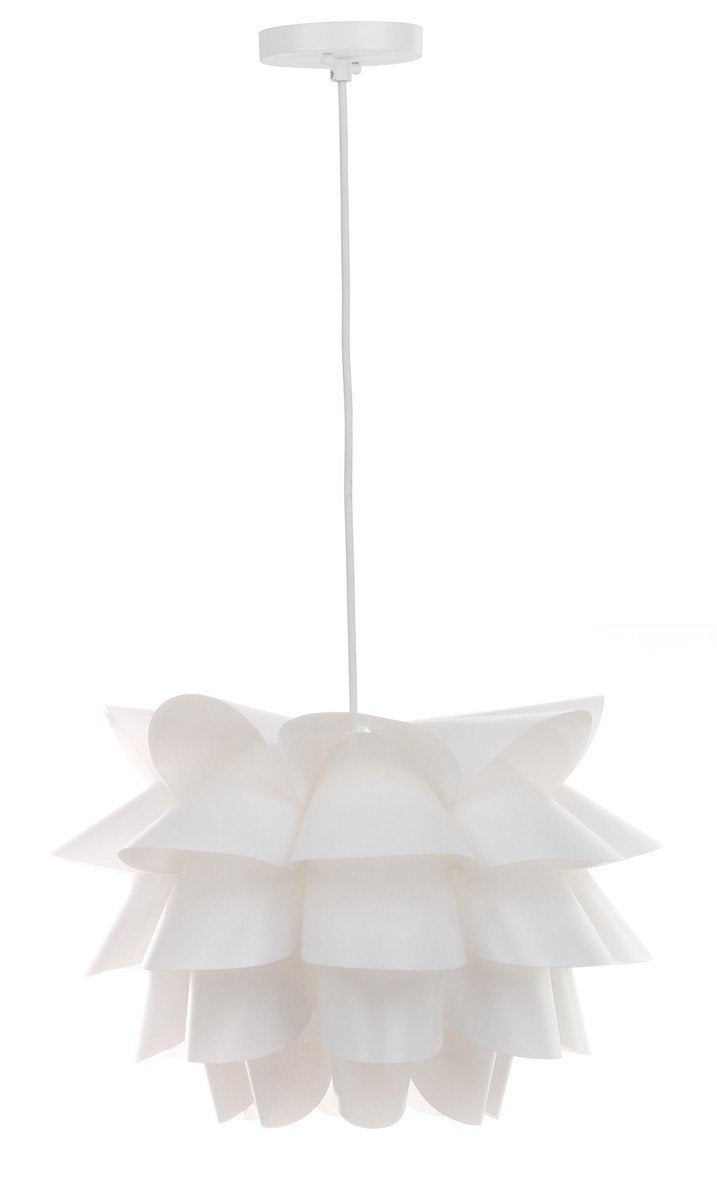 Safavieh Contemporary Design 1 Light White 17.25-Inch Pendant - White | Pendant Lamps | Modishstore - 2