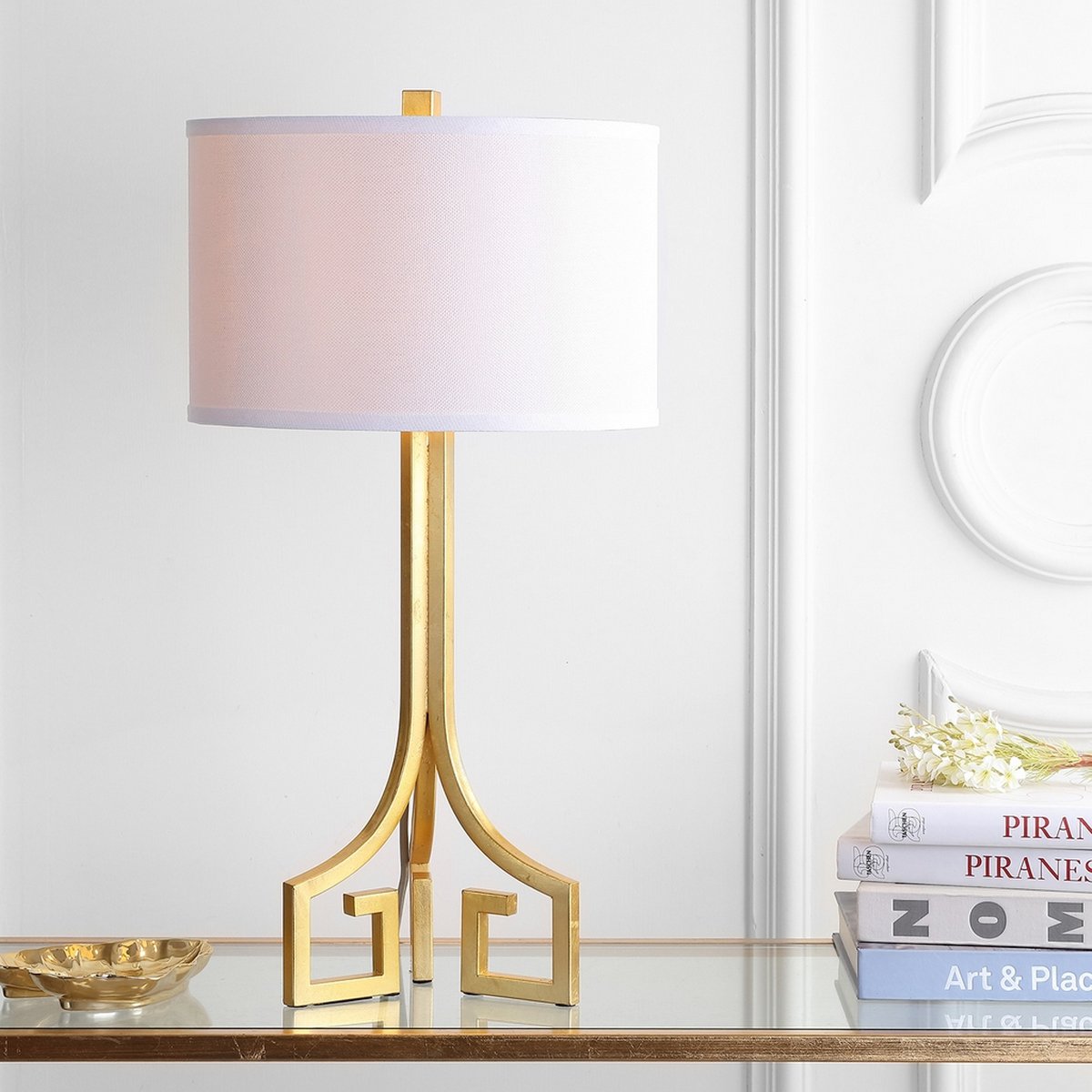 Safavieh Arabelle Hardback 27.5-Inch H Table Lamp Set Of 2 - Gold | Table Lamps | Modishstore