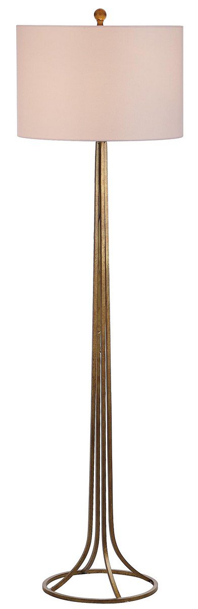 Safavieh Draven 60-Inch H Floor Lamp - Antique Bronze | Floor Lamps | Modishstore - 3
