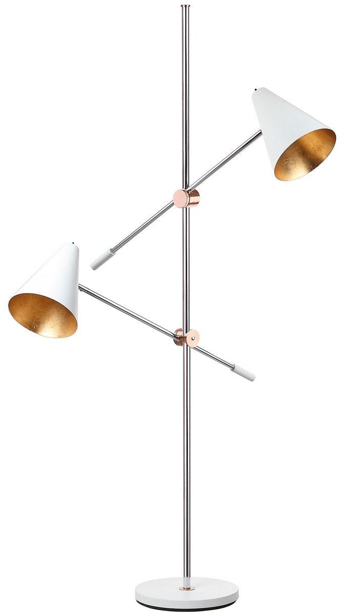 Safavieh Reed 71-Inch H Floor Lamp - White | Floor Lamps | Modishstore - 2