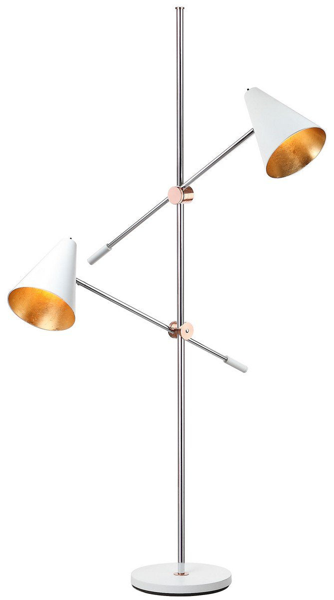 Safavieh Reed 71-Inch H Floor Lamp - White | Floor Lamps | Modishstore - 3
