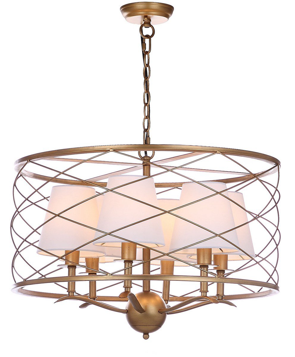 Safavieh Thea 25.25-Inch Dia Adjustable Pendant Lamp - Gold | Pendant Lamps | Modishstore - 3