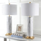 Safavieh Sonia Faux Marble 31.25-Inch H Table Lamp Set Of 2 - Black | Table Lamps | Modishstore - 2
