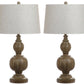 Safavieh Araceli 31.5-Inch H Table Lamp Set Of 2 - Brown | Table Lamps | Modishstore - 2